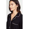 Eberjey Gisele Classic Women’s Pajama Sleepshirt(Black/Sorbet Pink)