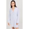 Eberjey Gisele Classic Women’s Pajama Sleepshirt(Ice Blue/Ivory)