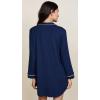 Eberjey Gisele Classic Women’s Pajama Sleepshirt(Navy/Ivory)