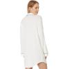 Eberjey Gisele Classic Women’s Pajama Sleepshirt(Pure Ivory/Navy)