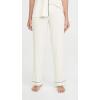 Eberjey Gisele Short Sleeve Pant PJ Set(Ivory/Navy)