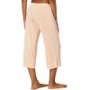 Eberjey Gisele Short Sleeve and Cropped Pant PJ Set(Peach Parfait/Ivory)