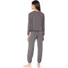 Eberjey Gisele Slouchy Set(Graphite/Ivory)