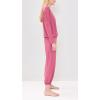 Eberjey Gisele Slouchy Set(Raspberry/Ivory)