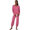 Eberjey Gisele Slouchy Set(Raspberry/Ivory)