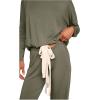 Eberjey Gisele Slouchy Set(Smokey Olive/Ivory)