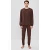 Eberjey Henry Men’s Jersey Modal PJ Set(Chocolate)