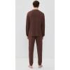 Eberjey Henry Men’s Jersey Modal PJ Set(Chocolate)