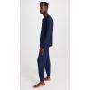 Eberjey Henry Men’s Jersey Modal PJ Set(True Navy)