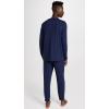 Eberjey Henry Men’s Jersey Modal PJ Set(True Navy)