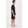 Eberjey Men’s William Modal Long PJ Set(Black)