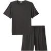 Eberjey Men’s William Modal Long PJ Set(Charcoal Heather)