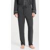 Eberjey Men’s William Modal Long PJ Set(Charcoal Heather/Ivory)
