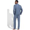 Eberjey Men’s William Modal Long PJ Set(Coastal Blue/Ivory)
