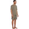 Eberjey Men’s William Modal Long PJ Set(Smokey Olive)