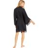 Eberjey Women’s Mariana The Mademoiselle Kimono Robe(Black)