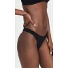 Eberjey Women’s Pima Stretch Cotton Thong(Black)