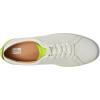 FitFlop Rally Leather Sneakers(Urban White/Electric Yellow)