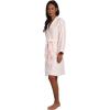 Lauren Ralph Lauren Greenwich Woven Terry Robe – Robe for Women – Front Patch Pockets – Long-Sleeve(Chiffon Pink)