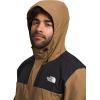 The North Face Men’s Antora Waterproof Jacket (Standard and Big Size)(Utility Brown/Tnf Black-npf)