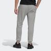 adidas Men’s Essentials Tapered Pants(Medium Grey Heather/Black)