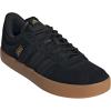 adidas Men’s VL Court 3.0 Shoe(Black/Gold Metallic/Gum)