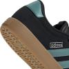 adidas Men’s VL Court 3.0 Shoe(Black/Powder Teal/Silver Metallic)