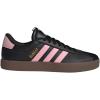 adidas Men’s VL Court 3.0 Shoe(Black/True Pink/Gold Metallic)
