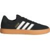 adidas Men’s VL Court 3.0 Shoe(Black/White/Team Victory Red)