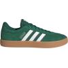 adidas Men’s VL Court 3.0 Shoe(Dark Green/White/Collegiate Burgundy)