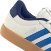 adidas Men’s VL Court 3.0 Shoe(White/Bright Royal/Dark Blue)