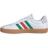 adidas Men’s VL Court 3.0 Shoe(White/Green/Red)