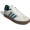 adidas Men’s VL Court 3.0 Shoe(White/Preloved Teal/Aurora Ivy)