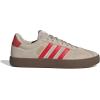 adidas Men’s VL Court 3.0 Shoe(Wonder Beige/Better Scarlet/White)