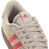 adidas Men’s VL Court 3.0 Shoe(Wonder Beige/Better Scarlet/White)