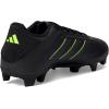 adidas Unisex-Adult Copa Pure 3 Club Firm Ground/Multi Ground(Black/Solid Grey/Lucid Lemon)