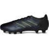 adidas Unisex-Adult Copa Pure 3 Club Firm Ground/Multi Ground(Black/Solid Grey/Lucid Lemon)