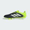 adidas Unisex-Adult Copa Pure 3 Club Firm Ground/Multi Ground(Black/White/Lucid Lemon)