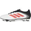 adidas Unisex-Adult Copa Pure 3 Club Firm Ground/Multi Ground(White/Lucid Red/Black)