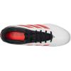 adidas Unisex-Adult Copa Pure 3 Club Firm Ground/Multi Ground(White/Lucid Red/Black)
