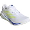 adidas Womens Supernova Rise 2 Running Shoes(White/Zero Metallic/Pulse Lime)