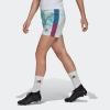 adidas Womens Tiro Shorts(Altered Blue/Mint Rush/White)