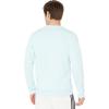 adidas mens Essentials Big Logo Sweatshirt(Almost Blue/Black)
