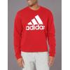adidas mens Essentials Big Logo Sweatshirt(Better Scarlet)