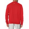 adidas mens Essentials Big Logo Sweatshirt(Better Scarlet)