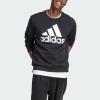 adidas mens Essentials Big Logo Sweatshirt(Black)