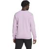 adidas mens Essentials Big Logo Sweatshirt(Bliss Lilac/Black)