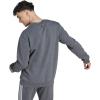 adidas mens Essentials Big Logo Sweatshirt(Dark Grey Heather)