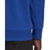 adidas mens Essentials Big Logo Sweatshirt(Royal Blue/White)