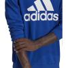 adidas mens Essentials Big Logo Sweatshirt(Royal Blue/White)